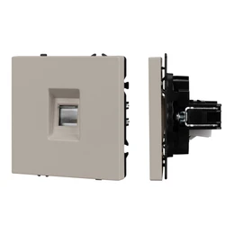 Фото #1 товара Механизм компьютерной розетки SCT-NOBE-MPC1-SFPL-CA (RJ-45, CAT6) (Arlight, -)