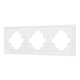 Фото #1 товара Рамка пластиковая FRM-TENDO-SFPL-3-WH (Arlight, -)