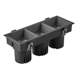 Фото #1 товара Светильник MS-FLOW-BUILT-S230x85-3x6W Day4000 (BK, 55 deg, 230V) (Arlight, IP20 Металл, 5 лет)