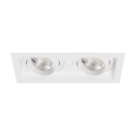 Фото #1 товара Светильник MS-VORTEX-BUILT-S170x90-2x12W Warm3000 (WH-WH, 20 deg, 230V) (Arlight, IP20 Металл, 5 лет)