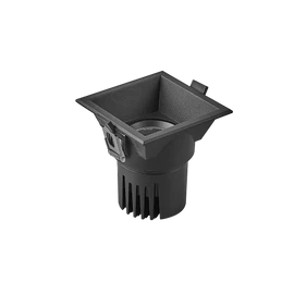 Фото #1 товара Светильник MS-FLOW-BUILT-S85x85-12W Warm3000 (BK, 55 deg, 230V) (Arlight, IP20 Металл, 5 лет)