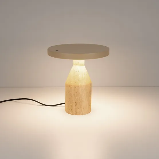 Фото #2 товара Светильник SP-CROOD-TAB-R22.5x24-7W Warm3200-MIX (BG-BG, 140 deg, 230V) (Arlight, IP20 Травертин, 5 лет)