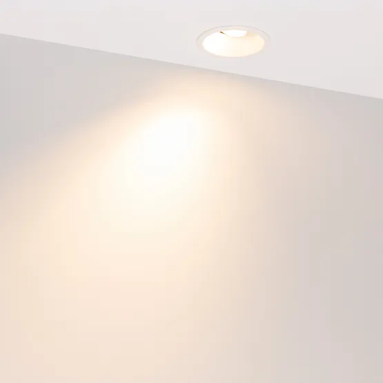 Фото #4 товара Светильник MS-FLOW-BUILT-R85-6W Warm3000 (BK, 15 deg, 230V) (Arlight, IP20 Металл, 5 лет)