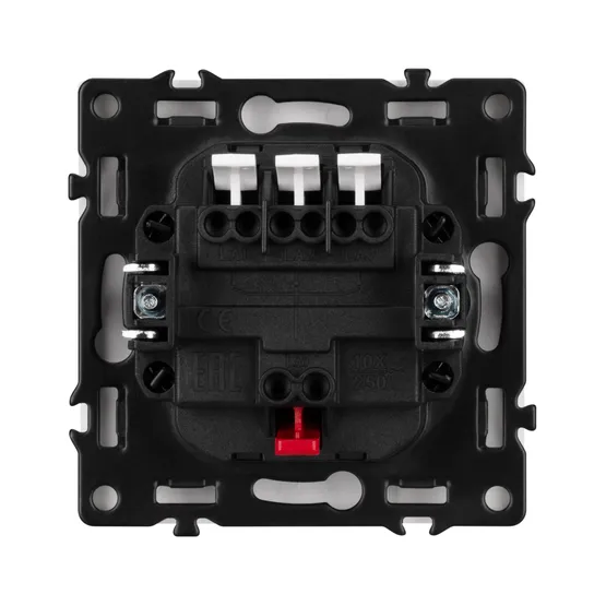 Фото #2 товара Механизм выключателя трехклавишный непроходной SWT-NOBE-MK03-SFPL-CA (230V, 10A) (Arlight, Кашемир)