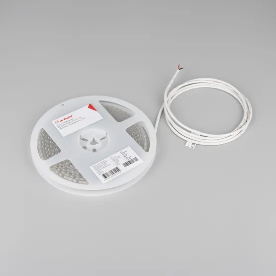 Фото #3 товара Светодиодная лента герметичная RTW-PU-A120-10.5mm 12V White6000 (16.8 W/m, IP68, Wire 2m, 5m) (Arlight, -)