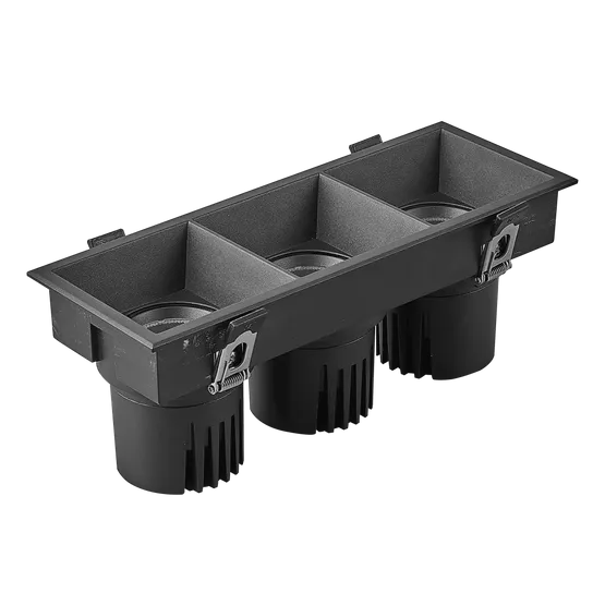 Фото товара Светильник MS-FLOW-BUILT-S230x85-3x12W Day4000 (BK, 15 deg, 230V) (Arlight, IP20 Металл, 5 лет)