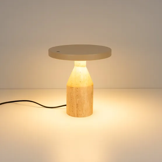 Фото #6 товара Светильник SP-CROOD-TAB-R22.5x24-7W Warm3200-MIX (BG-BG, 140 deg, 230V) (Arlight, IP20 Травертин, 5 лет)