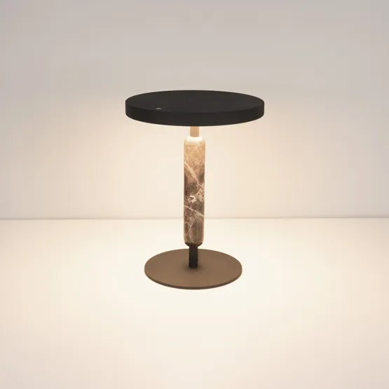 Фото #2 товара Светильник SP-ALYSS-TAB-R22.5x30-5W Warm3200-MIX (CF-BK, 110 deg, 230V) (Arlight, IP20 Мрамор, 5 лет)