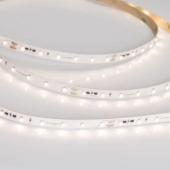 Фото #4 товара Светодиодная лента RT-20000 24V Warm3000 (3528, 60 LED/m, 20m) (Arlight, 4.8 Вт/м, IP20)