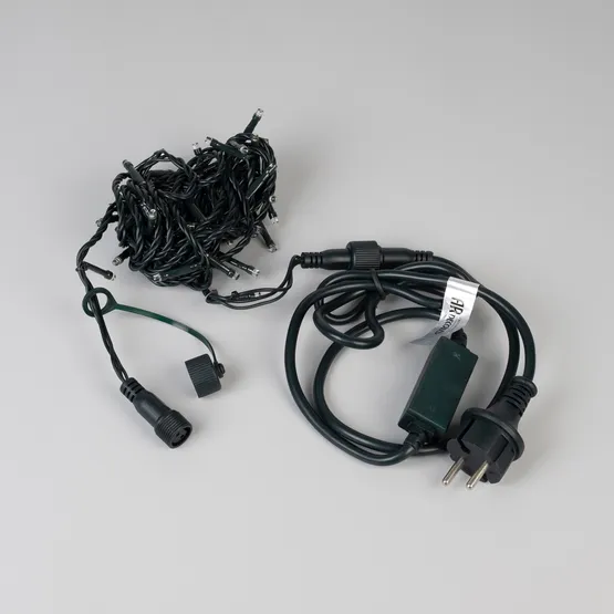 Фото #4 товара Светодиодная гирлянда ARD-STRING-HOME-5000-GREEN-50LED-FLASH WHITE (230V, 3.5W) (Ardecoled, IP20)