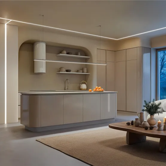 Фото #4 товара Профиль LINE-2525-2000 ANOD (Arlight, Алюминий)