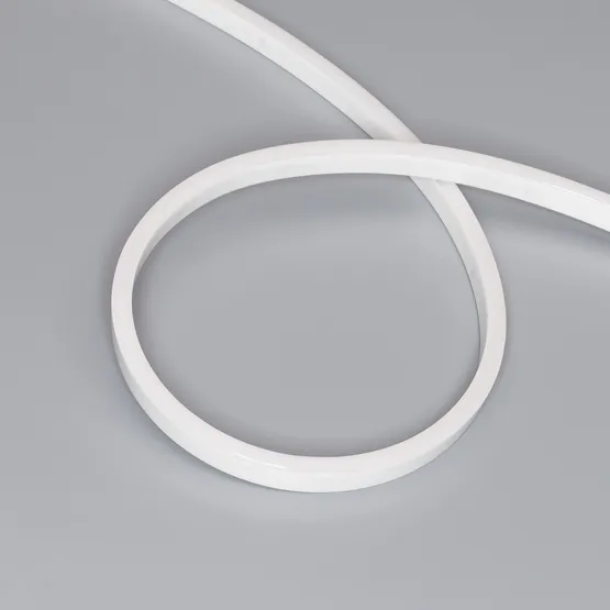 Фото #4 товара Светодиодная лента герметичная WAVE-SIDE-PU-A120-06x12mm 24V White5700 (8 W/m, IP68, 3m, wire x1) (Arlight, Вывод прямой, 3 года)