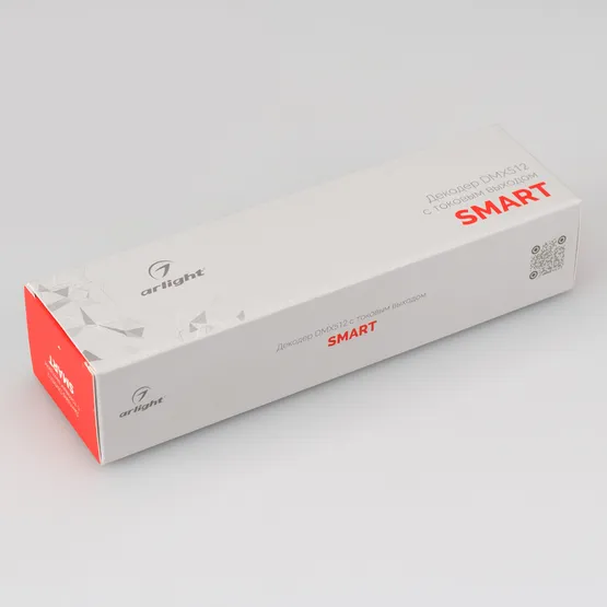 Фото #2 товара Декодер SMART-K19-DMX (12-48V, 4x350mA) (Arlight, IP20 Пластик, 5 лет)