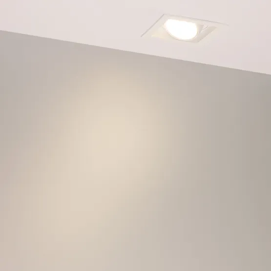 Фото #6 товара Светильник MS-VORTEX-BUILT-S117x117-20W Warm3000 (WH-WH, 20 deg, 230V) (Arlight, IP20 Металл, 5 лет)