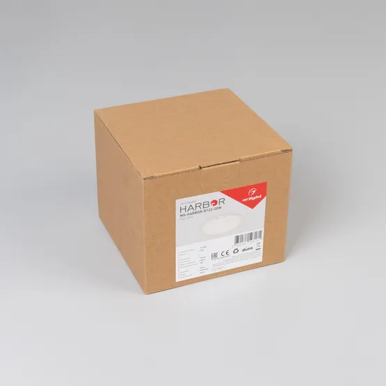 Фото #8 товара Светильник MS-HARBOR-R123-20W Warm3000 (WH, 50 deg, 230V) (Arlight, IP20 Металл, 5 лет)