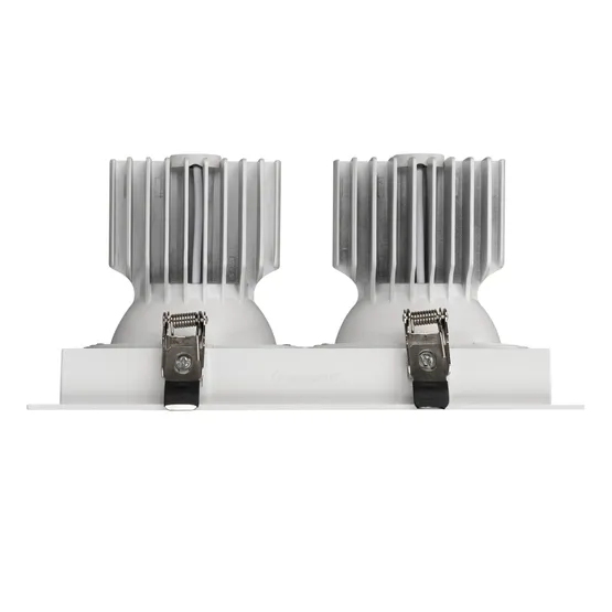 Фото #4 товара Светильник MS-VORTEX-BUILT-S250x140-2x30W Warm3000 (WH-WH, 50 deg, 230V) (Arlight, IP20 Металл, 5 лет)