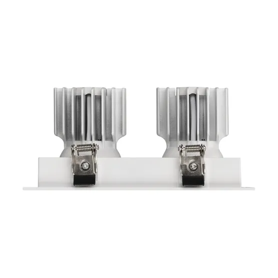 Фото #6 товара Светильник MS-VORTEX-BUILT-S170x90-2x12W Warm3000 (WH-WH, 20 deg, 230V) (Arlight, IP20 Металл, 5 лет)