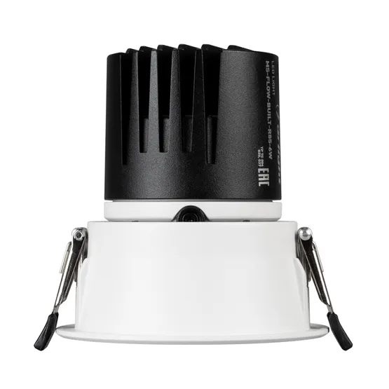 Фото #6 товара Светильник MS-FLOW-BUILT-R85-6W Day4000 (WH, 55 deg, 230V) (Arlight, IP20 Металл, 5 лет)