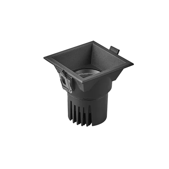 Фото #1 товара Светильник MS-FLOW-BUILT-S85x85-12W Warm3000 (BK, 55 deg, 230V) (Arlight, IP20 Металл, 5 лет)