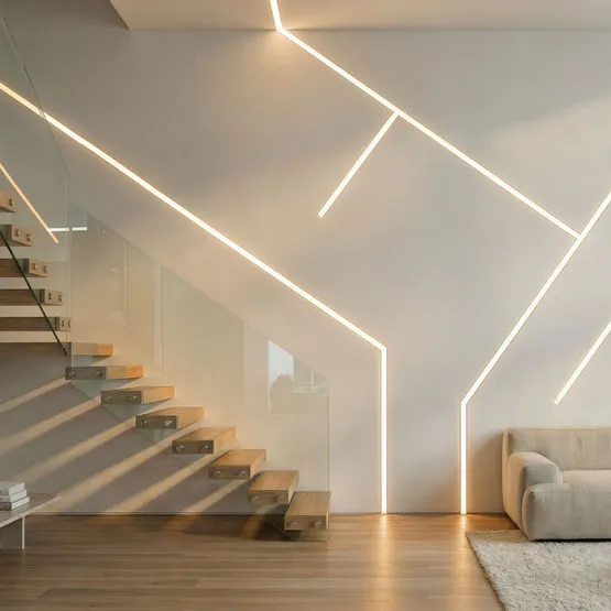 Фото #6 товара Профиль LINIA32-FANTOM-2000 ANOD (Arlight, Алюминий)