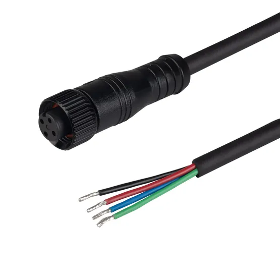 Фото #1 товара Коннектор питания ARL-WAVE-1010-RGB-CON-POWER-FEMALE-BLK (Arlight, IP67 Пластик, 3 года)
