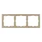Минифото #3 товара Рамка пластиковая FRM-NOBE-SFPL-3-GD (Arlight, -)
