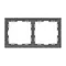 Минифото #3 товара Рамка пластиковая FRM-NOBE-SFPL-2-GR (Arlight, -)