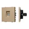 Минифото #1 товара Механизм компьютерной розетки SCT-NOBE-MPC1-SFPL-GD (RJ-45, CAT6) (Arlight, -)