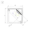 Минифото #3 товара Профиль SL-KANT-H16-2000 BLACK (Arlight, Алюминий)