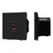 Минифото #1 товара Механизм розетки с быстрой USB зарядкой SCT-NOBE-MUAC-SFPL-FC-BK (65W, QC3) (Arlight, -)