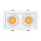 Минифото #4 товара Светильник MS-VORTEX-BUILT-S210x117-2x20W Warm3000 (WH-WH, 20 deg, 230V) (Arlight, IP20 Металл, 5 лет)