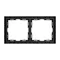 Минифото #3 товара Рамка пластиковая FRM-NOBE-SFPL-2-BK (Arlight, -)