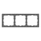Минифото #3 товара Рамка пластиковая FRM-NOBE-SFPL-3-GR (Arlight, -)