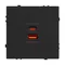 Минифото #2 товара Механизм розетки с быстрой USB зарядкой SCT-NOBE-MUAC-SFPL-FC-BK (65W, QC3) (Arlight, -)