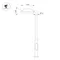 Минифото #2 товара Светильник OXOR-ORNE-G1-460x200-50W Day4000 (BK, 120 deg, 230V) IP65 (Arlight, -)