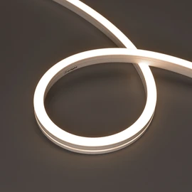 Фото #1 товара Светодиодная лента герметичная MOONLIGHT-SIDE-X280-16x16mm 24V Warm3500(10 W/m, IP67, 15m, wire x1) (Arlight, Вывод кабеля боковой)